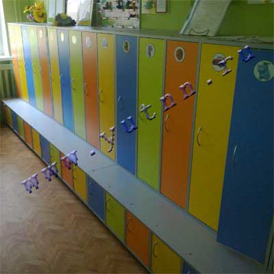 Шкафчик с тумбой в детский сад от производителя