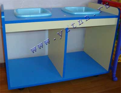 Шкаф Песок-вода для детского сада